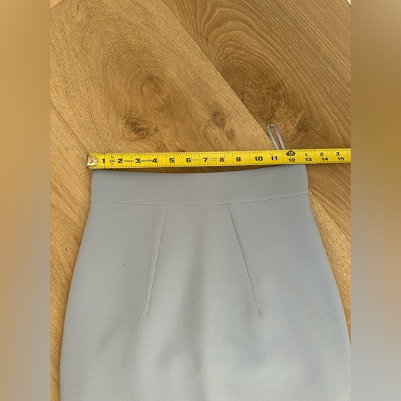 NWOT Safiyaa Crepe Pencil Skirt Size 4 - Picture 14 of 16